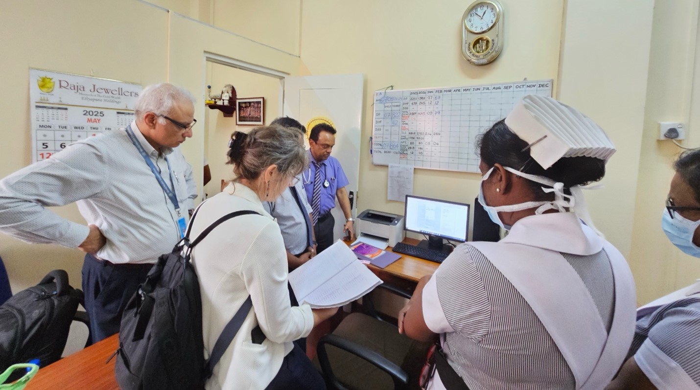 Visit to SRL hospital