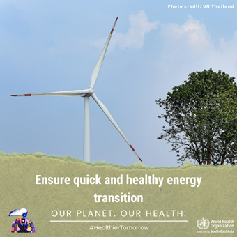 Ensure quick and healthy energy transition